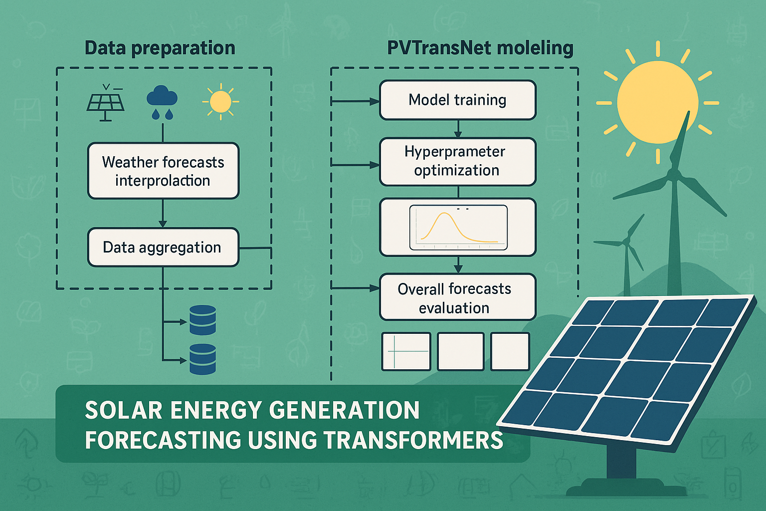 Solar energy generation forecastiong